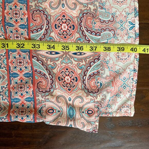 COOLIBAR UPF 50+ Cover-Up Swim Tunic Dress in Multi Paisley Print - Picture 10 of 11